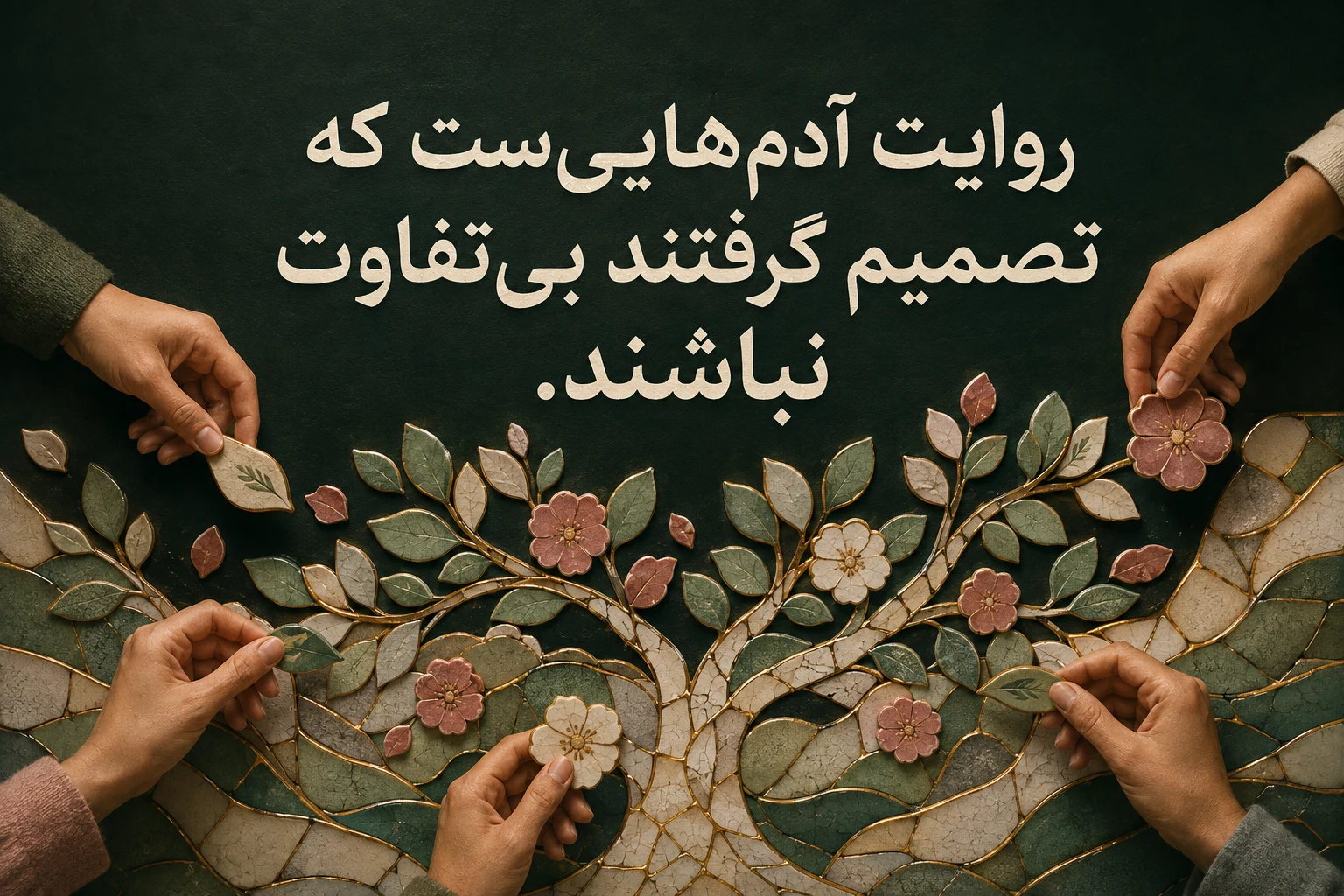 روایتِ آدم‌هایی‌ست که تصمیم گرفتند بی‌تفاوت نباشند.